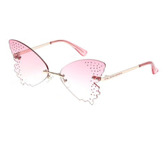 Skechers Rimless Butterfly Sunglasses - Clothing