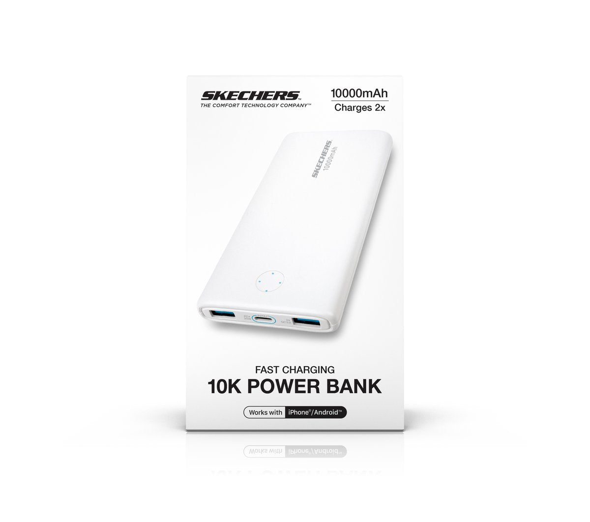 Skechers 10k 20W USB-C Portable Power Bank Charger - Clothing