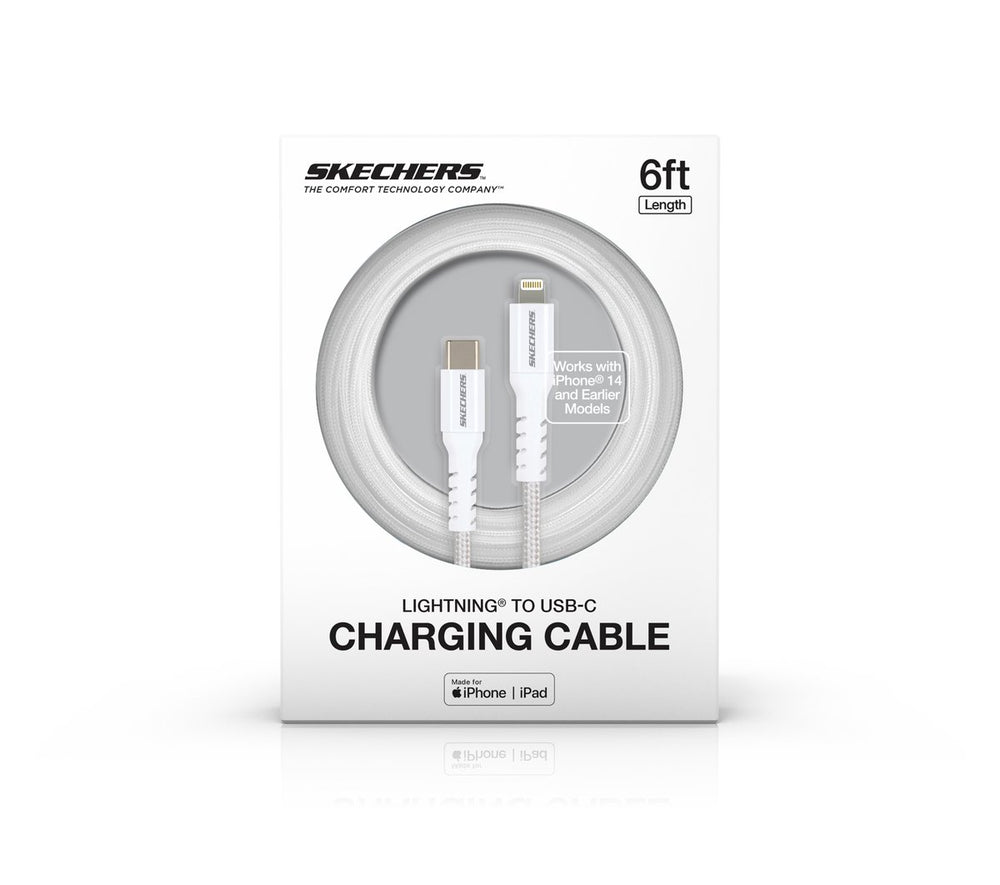 Skechers Lightning to USB-C Charging Cable - Clothing