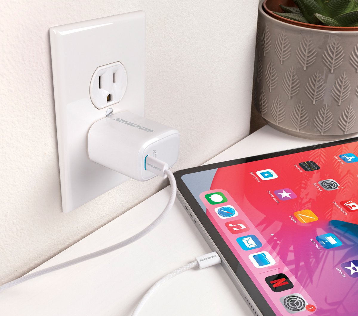 Skechers 20W USB-C Wall Charging Kit - Clothing